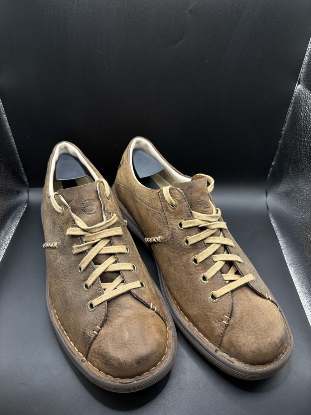 Dr Martens 12478 Mens 13 Brown Leather Oxford Casual Comfort Shoes EU 47